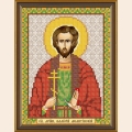 Схема для вышивания бисером НОВА СЛОБОДА "Св.Мч. Валерий"